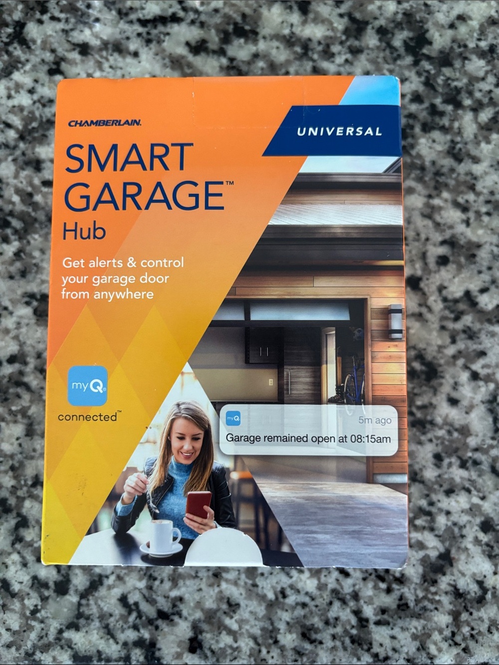 Chamberlain Smart Garage Hub - Orange/Blue Box / Universal
